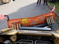 schneeschild für minibagger oder gabelstapler 220 cm mittelschwere ausführung mod ln 220 m