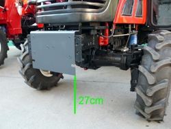 schneeschild mit universalplatte 170cm leichte ausführung mod lns 170 a