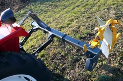 verstellbarer dreipunktanbau