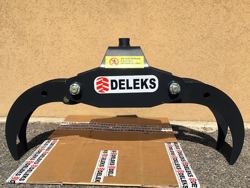 holzzange holzgreifer für kräne und mini bagger von 1 5 bis 2 5t mod dk 10