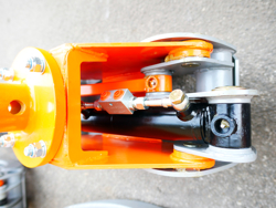 holzzange holzgreifer für kräne und mini bagger 1 8 bis 3 5t mod dk 11 c