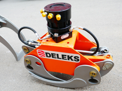 holzzange holzgreifer mit rotator für mini bagger 1 8 bis 3 5t mod dk 11c gr 30ff