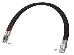 2 hydraulikschläuche 1 50m