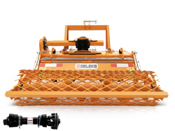 umkehrfräse mit feinkrümmelwalze für traktor mod dfu 100