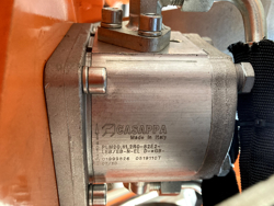 hydraulischer böschungsmulcher mit auslegearm für traktor mod airone 60