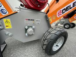 benzin häcksler schredder mit lifan motor mod dk 500 honda