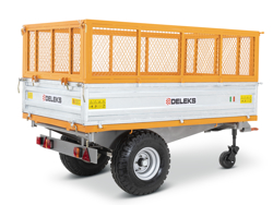 dreiseiten kippanhänger für traktoren mod rm 14t3s