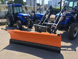 schneeschild mit euroaufnahme für frontlader mittelschwere ausführung mod ln 200 e