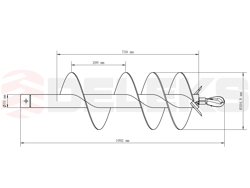 bohrspitze durchmesser 30 cm