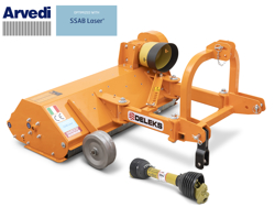 schlegelmulcher 140cm mit seitenverstellung für leichte ausführung mod lince sp140