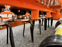 kreisellegge mit stabwalze fur traktor mod kr 120