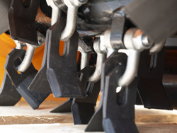 hydraulischer mulchkopf für minibagger mod ar 100