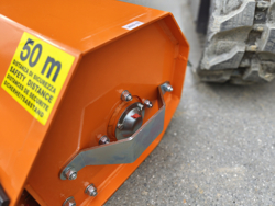 hydraulischer mulchkopf für minibagger mod ar 100