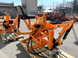 mini heckbagger für traktor inkl baggerlöffel mod drs 1000t