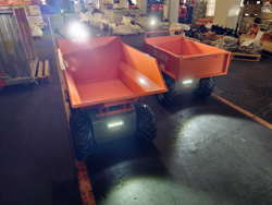elektrische motorschubkarre xe500he