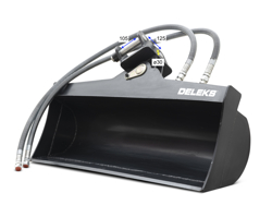 grabenraumloffel schwenkloffel hydraulisch fur minibagger m180 1000