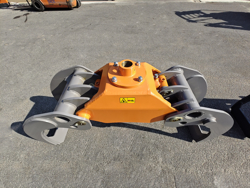 holzzange holzgreifer für kräne und mini bagger 5 bis 10t mod dk 18