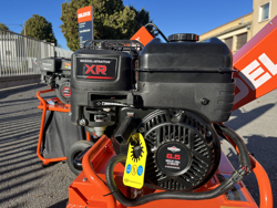 benzin häcksler schredder mit b&s motor mod dk 300 bs