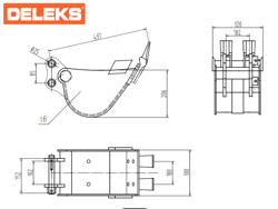 schaufel für minibagger 300 s100