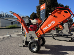 benzin häcksler schredder mit motor mod dk 800 honda