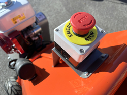 benzin häcksler schredder mit motor mod dk 800 honda