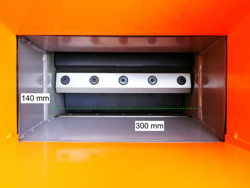 benzin häcksler schredder mit lifan motor mod dk 800 lf