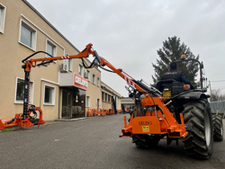 hydraulischer arm mit 130cm mähbalken mod falco