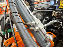 hydraulischer arm mit 130cm mähbalken mod falco