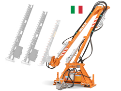 hydraulischer arm mit 130cm mähbalken mod falco