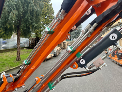 hydraulischer arm mit 130cm mähbalken mod falco h