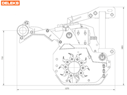mulcher mit hammerschlegel hydraulisch verstellbar schwere ausführung mod gorilla 200