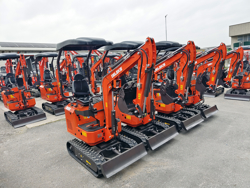 minibagger mit zubehör m80