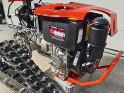 umkehrbarer einachsschlepper kama motor zeus ltr