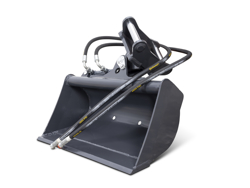 grabenraumloffel schwenkloffel hydraulisch fur minibagger s100 600s30