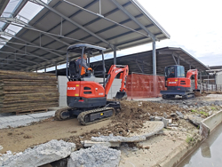 minibagger mit zubehör 1.8 ton mod s180