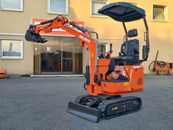 minibagger mit zubehör mod m90se