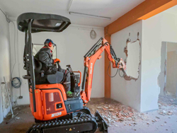 minibagger mit zubehör 1 ton mod m130