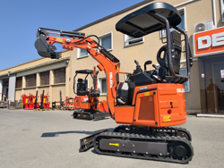 minibagger mit zubehör 1.2ton mod e120
