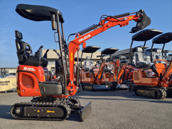 minibagger mit zubehör 1 ton mod m100se