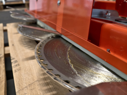 hydraulische astsage mit 3 sageblattern hrdisc3