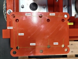 hydraulische astsage mit 3 sageblattern hrdisc3