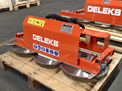 hydraulische astsage mit 3 sageblattern cutter3