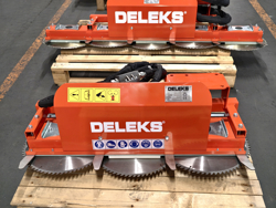 hydraulische astsage mit 3 sageblattern cutter3