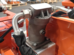 hydraulische astsage mit 5 sageblattern cutter5
