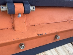 schneeschild mit dreipunkt aufnahme 175cm mittelschwere ausführung mod ln 175 c REVISIERT 22