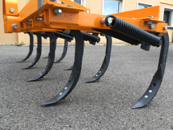 cultivator 215cm tiller with springs for soil preparation mod de 215 9 v