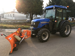 snowblade with plate for tractor ln 220 a