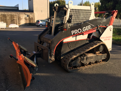 snow plow for up to 3 0 ton skid steer loaders ln 200 m