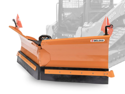 snowplough for up to 3 0 ton skid steer loaders lnv 250 m
