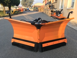 snowplough for up to 3 0 ton skid steer loaders lnv 250 m